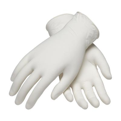 Protective Industrial Products 64-346 Food Grade Disposable Non-Latex Synthetic Glove, Powdered with Smooth Grip - 4 Mil