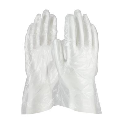 Protective Industrial Products 65-543 Food Grade Disposable Polyethylene Glove with Embossed Grip