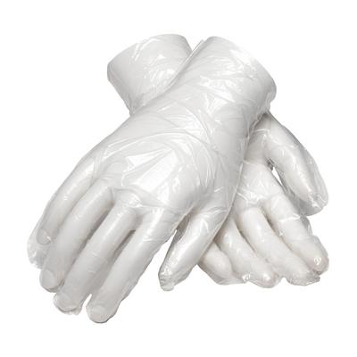 Protective Industrial Products 65-544 Food Grade Disposable Polyethylene Glove with Embossed Grip