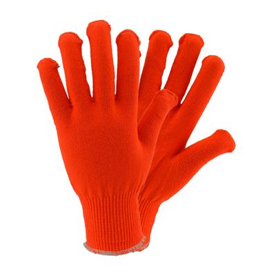 Protective Industrial Products 713STO Seamless Knit ThermaStat® Orange Glove - 13 Gauge