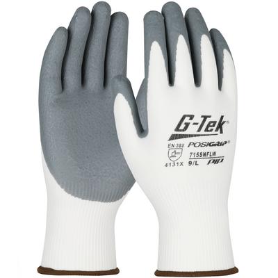 Protective Industrial Products 715SNFLW Seamless Knit Nylon Glove with Nitrile Coated Foam Grip on Palm & Fingers