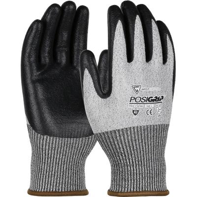 Protective Industrial Products 730TBN Seamless Knit PolyKor® Blended Glove with Nitrile Coated Smooth Grip on Palm & Fingers