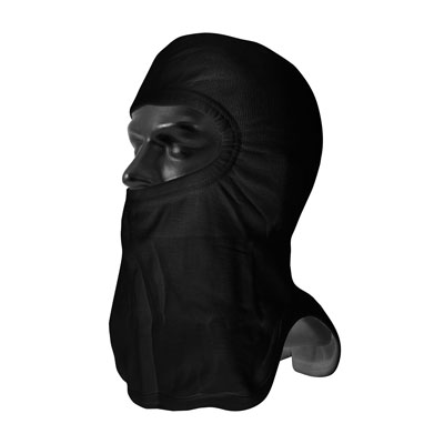 Protective Industrial Products 906-2080NOL7BLK double layer straight cut full face hood
