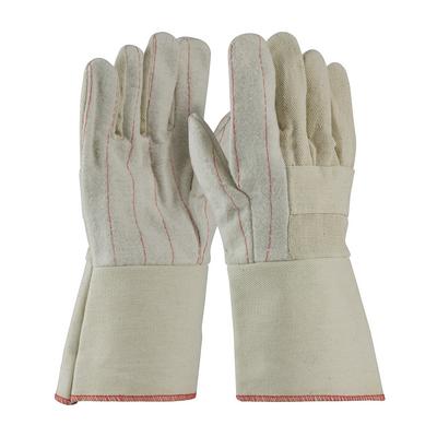 Protective Industrial Products 94-924G Premium Grade Hot Mill Glove with Two-Layers of Cotton Canvas - 24 oz