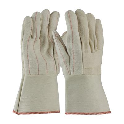 Protective Industrial Products 94-932G Premium Grade Hot Mill Glove with Three-Layers of Cotton Canvas and Burlap Liner - 32 oz