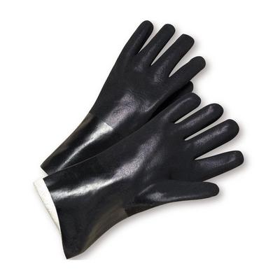 Protective Industrial Products J1027RF PVC Dipped Glove with Jersey Liner and Rough Finish - 12