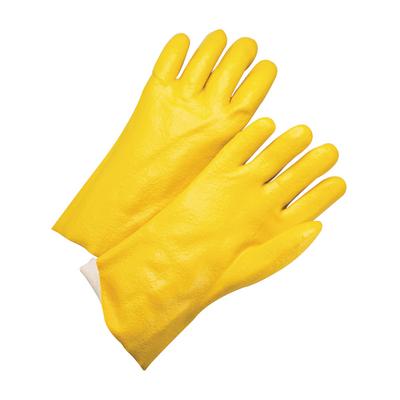Protective Industrial Products J1027RY PVC Dipped Glove with Jersey Liner and Semi-Rough Finish - 12"