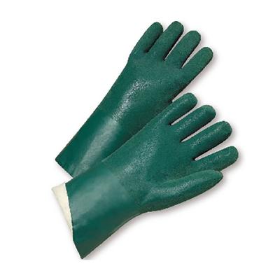 Protective Industrial Products J1227RF PVC Dipped Glove with Jersey Liner and Rough Acid Finish - 12