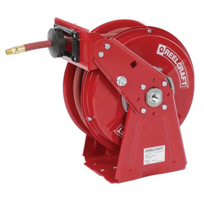 Reelcraft DP5435 OLP 1/4 in. x 35 ft. Compact Dual Pedestal Hose Reel