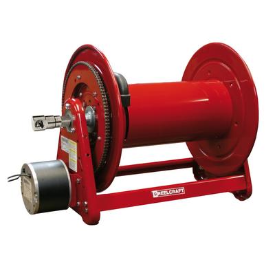 Reelcraft EH37118 M24D 1 in. x 100 ft. Heavy Duty 24 V DC Motor Driven Hose Reel
