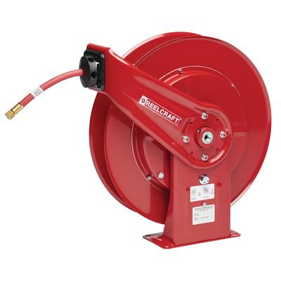 Reelcraft SW7650 OLPT 3/8 in. x 50 ft. Single Line Welding Hose Reel T-Grade