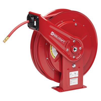 Reelcraft SWHD76100 OLPT 3/8 in. x 100 ft. Single Line Welding Hose Reel T-Grade