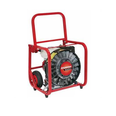 Rescue Technology Ramfan GF165SE PPV turbo blower with 5HP engine