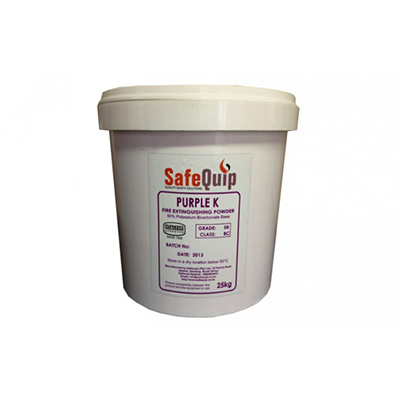 Safequip Purple K dry chemical for Class B fires