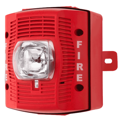 System sensor SPSRK The SpectrAlert Advance SPSRK is a red, outdoor speaker strobe for wall installations with selectable strobe settings of 15, 15/75, 30, 75, 95, 110 and 115 cd.