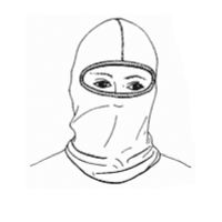 Stanfields NOM11BKSE fire protective hood