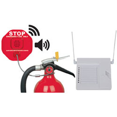 STI STI 6200WIR8 wireless fire extinguisher theft stopper