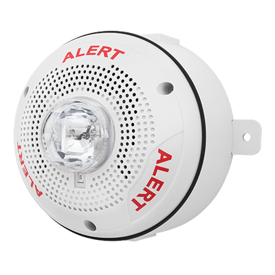 System Sensor SPSCWK-CLR-ALERT outdoor speaker strobe