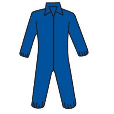 Protective Industrial Products U1200B SBP Coverall with Elastic Wrist & Ankle