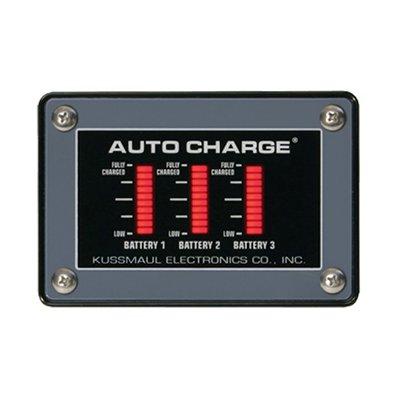 Kussmaul Electronics Co. Inc. 091-118-022-12E Auto Charge 20 /Euro Charger III Triple Bar Graph Display