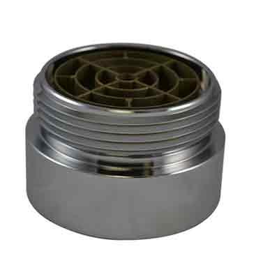 South park corporation IL35S12AC IL35S, 3 National Pipe Thread Female X 3 National Standard Thread (NST) Male Brass Chrome Plated, Internal Lug Bushing with Screen
