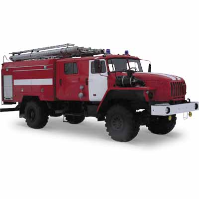 Vargashi AC-4,0-40 (URAL-5557) -9VR fire truck