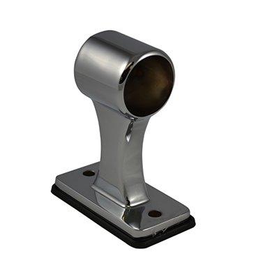South park corporation ZRB5701C-S ZRB57, Rail Bracket End Mount Special Zinc Chrome Plated with Finger Sleeves, Handrail Bracket
