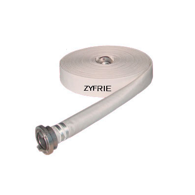 Zyfire Rack-P polyester single jacket fire hose