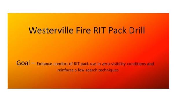 Scott Organizes RIT Pack Drill At Westerville Fire