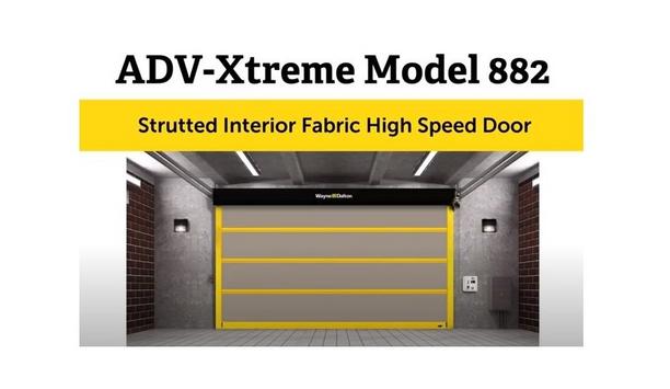 Wayne Dalton Model 882 ADV-Xtreme High Speed Strutted Fabric Door